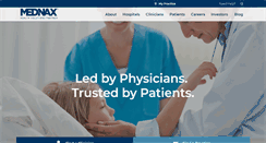 Desktop Screenshot of mednax.com